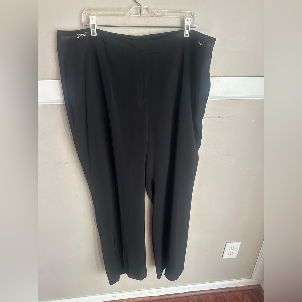 Elegant Black Women's Dress Pants Size 20W